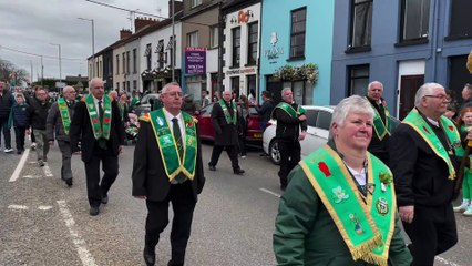 Thousands turnout for St Patrick's Day parade in Magherafelt