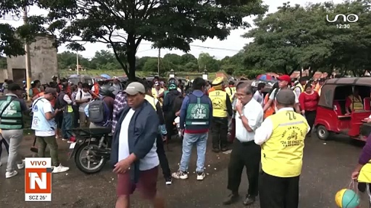 Bloqueo en La Guardia