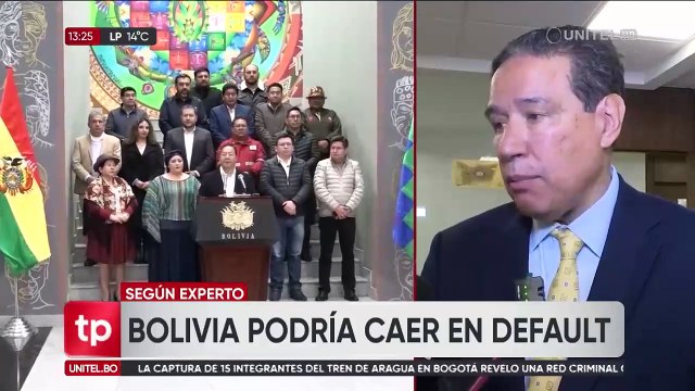 Exsecretario de la CAF dice que si Bolivia no paga la deuda externa “se tendrá que declarar en default”