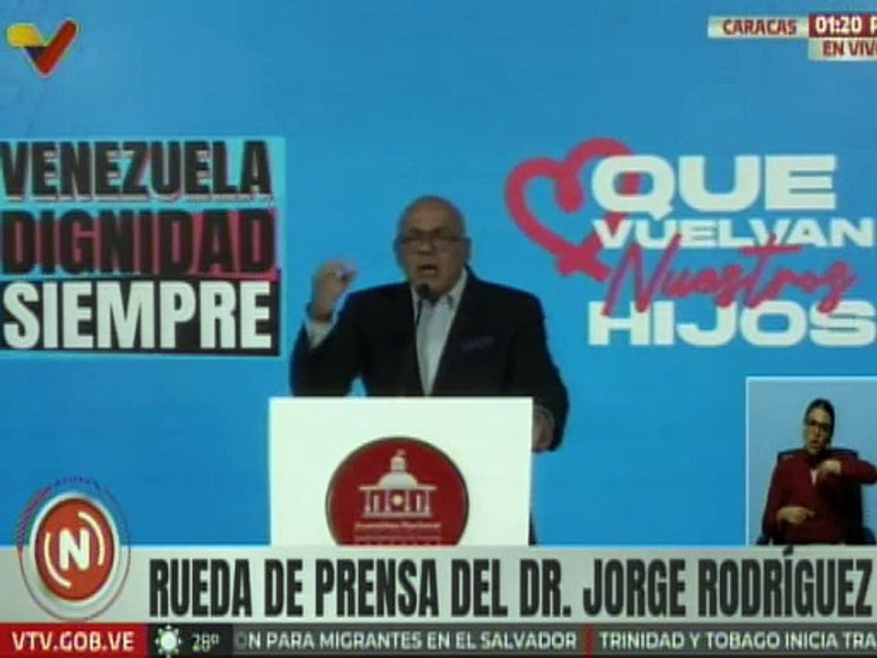Dr. Jorge Rodríguez: Haremos lo que esté en nuestras manos para traer a los migrantes venezolanos