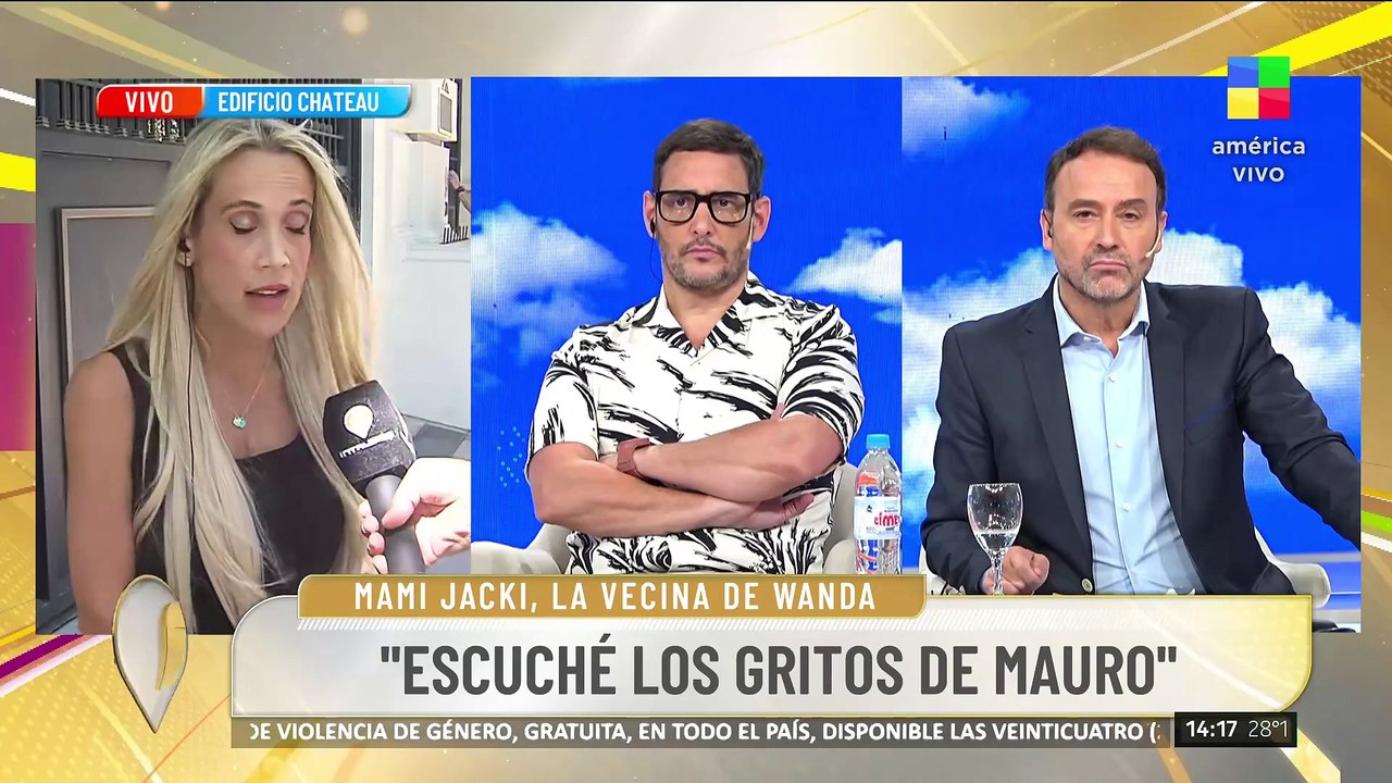 Habló una vecina de Wanda Nara: "Lo que yo viví como madre no se lo deseo a nadie", y dijo: "Escuché los gritos de Mauro Icardi"