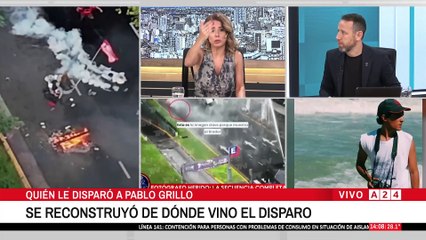 🔴  RECONSTRUYERON EL MOMENTO EN EL QUE ES HERIDO PABLO GRILLO