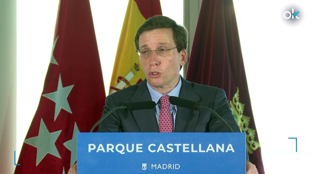 Almeida presenta Parque Castellana: 70.000 m2 de superficie, un gran túnel y un jardín bajo las 4 Torres