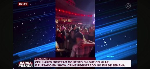 b'roubo celular show do gustavo lima'