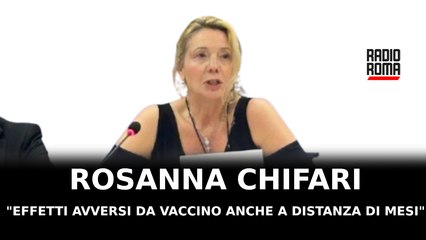 “Next”, Rosanna Chifari: "Effetti avversi del vaccino anche a distanza di pochi mesi"