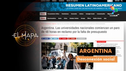 Escala 17-03-25: "Comienzan un paro de 48 horas en reclamo por la falta de presupuesto"