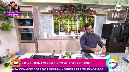 Hoy hicimos un delicioso puerco al estilo chino