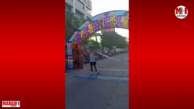 Tabasco: Noquean a ganador de maratón por creer que se burlaba del segundo lugar