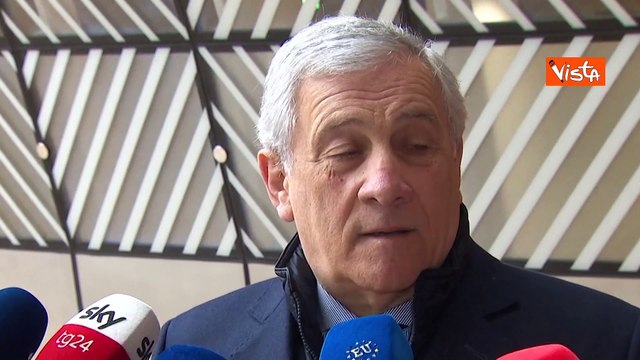 Tajani: Speriamo nella pace giusta e nel ritorno della diplomazia