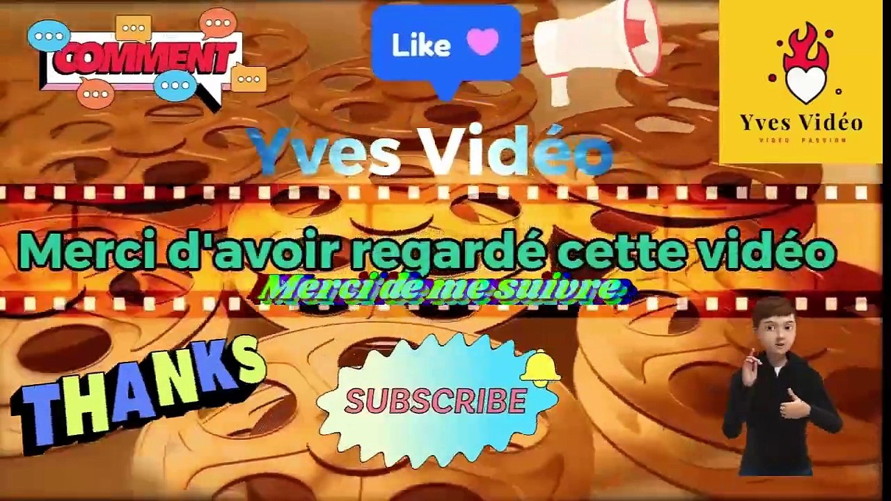 Yves vidéo Un grand MERCI  à tous et à toutes  de me suivre