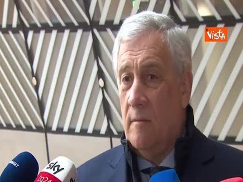 Tajani: Lavoriamo per la pace. Italia contraria a invio truppe Ue in Ucraina