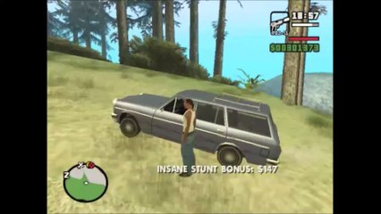 Harry Potter Flying car in GTA San Andreas