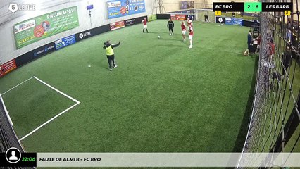 Faute de Almi B - Fc Bro
