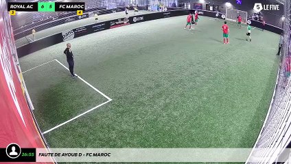 Faute de Ayoub D - Fc Maroc