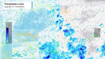 Nova tempestade atlântica chegará a Portugal em breve, sucedendo a Laurence