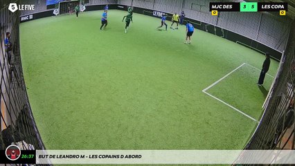 But de Leandro M - Les Copains D Abord