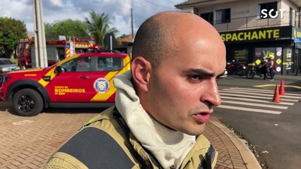 Vela acesa provoca princípio de incêndio em apartamento no Jardim Clarito em Cascavel