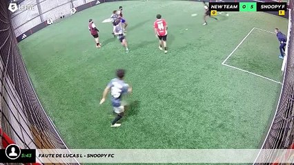 Faute de Lucas L - Snoopy Fc