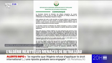 Liste rejetée par Alger, "riposte graduée' de Bruno Retailleau: le point sur la crice France-Algérie