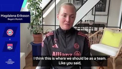 Bayern ready to 'prove' themselves in Europe - Eriksson