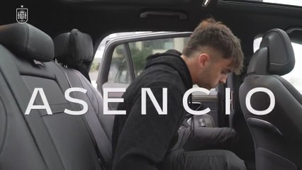 Primer día de Asencio con la selección española