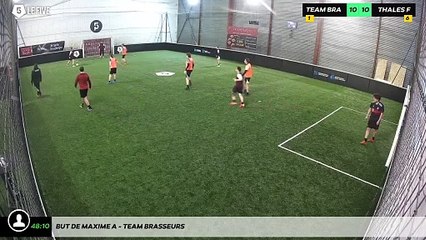 But de Maxime A - Team Brasseurs