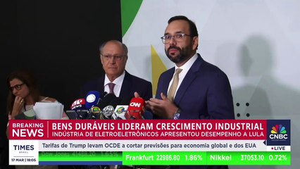 BREAKING NEWS: Geraldo Alckmin declara números líderes em crescimento industrial no Brasil