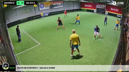 Faute de Steffen F - Milan A Chier