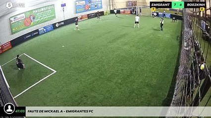 Faute de Mickael A - Emigrantes Fc