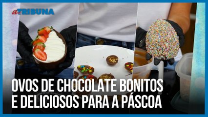 Ovos de chocolate bonitos e deliciosos para a Páscoa | Como Fazer