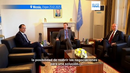 Diplomáticos turcochipriotas y grecochipriotas se reúnen para entablar conversaciones de paz