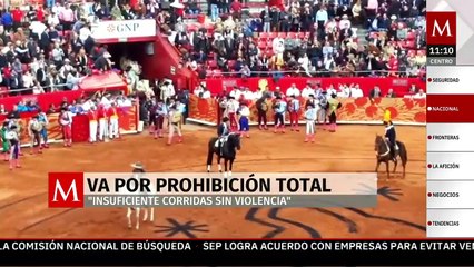 "Insuficiente": Moreira rechaza corridas de toros sin violencia y va por prohibición total