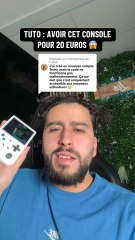 Tuto : la console a 20 euros !