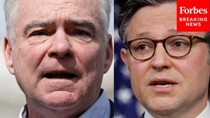 'Great Work': Tim Kaine Takes Swipe At House GOP For Leaving Town After Voting For 'Substandard' CR