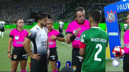 Palmeiras x Corinthians (Campeonato Paulista 2025 Final Jogo 1) 1° tempo