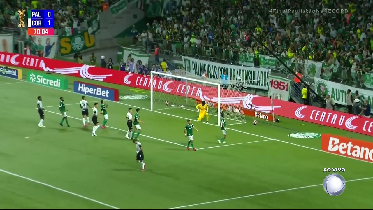 Palmeiras x Corinthians (Campeonato Paulista 2025 Final Jogo 1) 2 ...