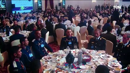 السيسي: رغم كل الظروف إلا أن الله يساعد الدولة و «الشعب المصري بيساعدنا ومطمنين»