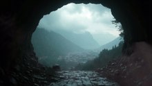 🌬️ Misty Cave Sounds – Rain, Wind, and Dripping Water for Deep Sleep