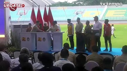 Resmikan 17 Stadion, Prabowo Sebut Sepak Bola Simbol Harga Diri Bangsa