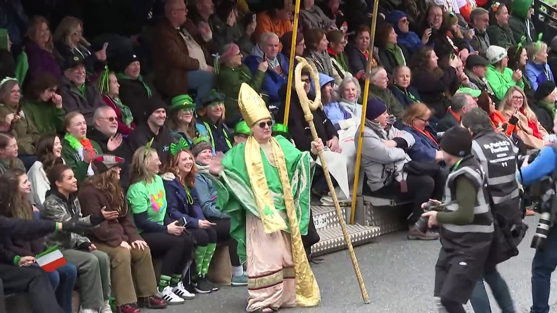 ⁣Dublin se pinta de verde para celebrar o ‘St. Patrick's Day’