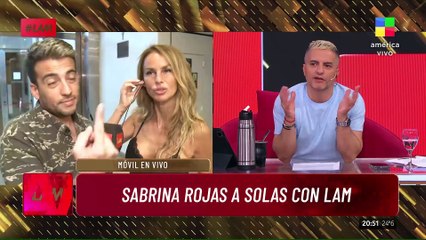 📢 Sabrina Rojas A SOLAS con LAM: ¿ESTÁ EN PAREJA?