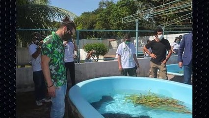 b'Dj Alok em Belm aps visita a Santarm'