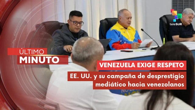Ministro Diosdado Cabello ofrece declaraciones sobre la criminalización de los migrantes venezolanos