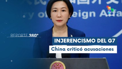 Cancillería china condena injerencia extranjera y defiende su soberanía