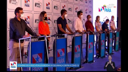 b'Fim do Lockdown em Belm e Regio Metropolitana'