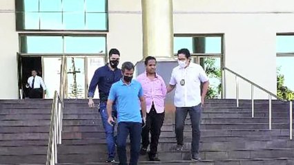 b'Homem preso em flagrante por extorso'