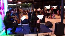 b'Orquestra realiza apresentao no parque Porto Futuro'