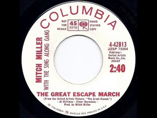 1963 Mitch Miller - The Great Escape March (with vocal chorus)