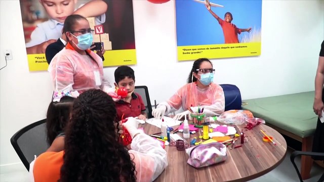 b'Governador Helder Barbalho visita o novo n\xbacleo de atendimento ao transtorno do espectro autista'