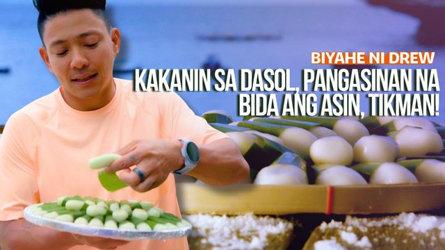 Kakanin sa Dasol, Pangasinan na bida ang asin, tikman! | Biyahe ni Drew
